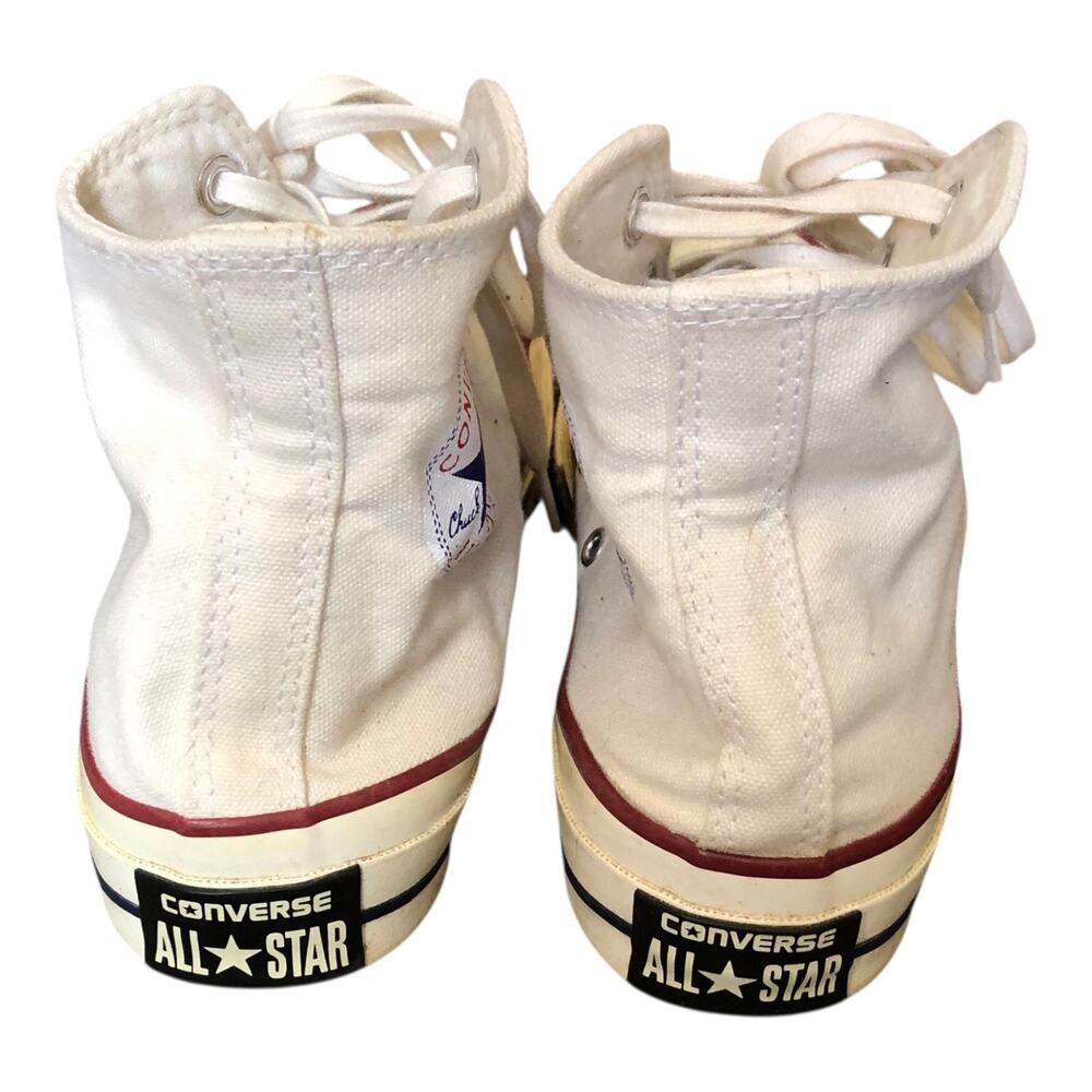 Converse Chuck Taylor All Star White Athletic Shoes High Top Unisex Size M5 W7 - Picture 6 of 10